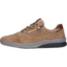 Waldlaufer kényelmi fűzős cipzáras cipő K-Fabian velúr/nubuk barna