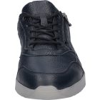 Waldlaufer kényelmi fűzős cipzáras cipő K-Fabian szarvasbőr kék