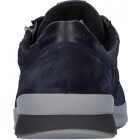 Waldlaufer Ortho Tritt fűzős cipzáras cipő K-Fabian velúr/sztreccs kék