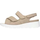 Waldlaufer kényelmi tépőzáras szandál K-Adea nubuk bézs