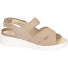 Waldlaufer kényelmi tépőzáras szandál K-Adea nubuk bézs