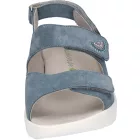 Waldlaufer kényelmi tépőzáras szandál K-Adea velúr kék