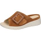 Waldlaufer kényelmi tépőzáras papucs K-Adea velúr barna