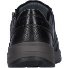 Waldlaufer kényelmi fűzős cipzáras cipő K-John szarvasbőr fekete