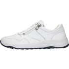 Waldlaufer kényelmi fűzős cipzáras cipő K-John szarvasbőr fehér