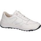 Waldlaufer kényelmi fűzős cipzáras cipő K-John szarvasbőr fehér