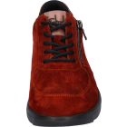 Waldlaufer kényelmi fűzős cipzáras cipő K-Funky velúr barna