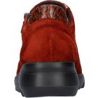 Waldlaufer kényelmi fűzős cipzáras cipő K-Funky velúr barna