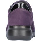 Waldlaufer Ortho Tritt fűzős cipzáras cipő K-Funky bőr/lakkbőr/sztreccs lila fekete