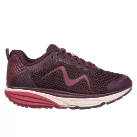 MBT fűzős sportcipő Colorado X W textil burgundi vörös