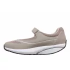 MBT tépőzáras balerina Baridi 2 W nubuk/textil drapp