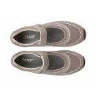 MBT tépőzáras balerina Baridi 2 W nubuk/textil drapp