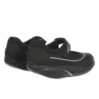 MBT tépőzáras balerina Baridi 2 W nubuk/textil fekete
