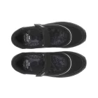 MBT tépőzáras balerina Baridi 2 W nubuk/textil fekete
