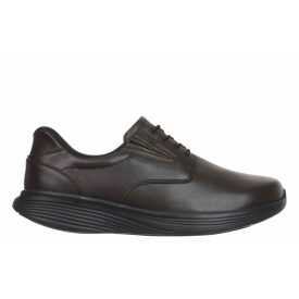 MBT belebújós gumifűzős cipő SF-1000 M bőr barna