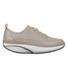 MBT fűzős cipő Hara W bőr szürke/drapp