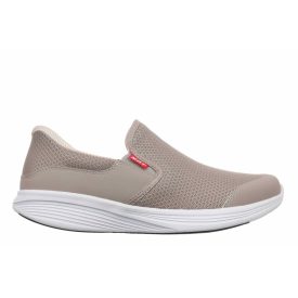 MBT belebújós cipő Modena III Slip On W textil drapp