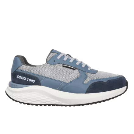 MBT fűzős cipő Soho 1997 M bőr/textil szürke kék