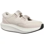 MBT tépőzáras cipő Stella W bőr/textil bézs