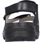 Waldlaufer dynamic gördülő talpú tépőzáras szandál H-Yvonne bőr fekete