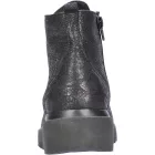 Waldlaufer kényelmi fűzős cipzáras bokacsizma H-Florenz nubuk fekete