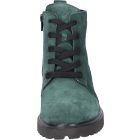 Waldlaufer kényelmi fűzős cipzáras bokacsizma H-Luise velúr sötétzöld