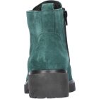 Waldlaufer kényelmi fűzős cipzáras bokacsizma H-Luise velúr sötétzöld