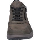 Waldlaufer kényelmi fűzős cipzáras cipő H-Max bőr/nubuk szürke