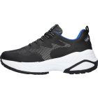 Waldlaufer kényelmi fűzős cipő H+K Pepper vegán bőr/textil fekete fehér