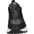 Waldlaufer kényelmi fűzős cipő H+K Pepper vegán bőr/textil fekete fehér