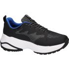 Waldlaufer kényelmi fűzős cipő H+K Pepper vegán bőr/textil fekete fehér