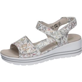   Waldlaufer kényelmi tépőzáras szandál H-Michelle bőr mintás