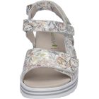 Waldlaufer kényelmi tépőzáras szandál H-Michelle bőr mintás