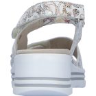 Waldlaufer kényelmi tépőzáras szandál H-Michelle bőr mintás