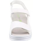 Waldlaufer kényelmi tépőzáras szandál H-Michelle bőr fehér