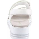 Waldlaufer kényelmi tépőzáras szandál H-Michelle bőr fehér