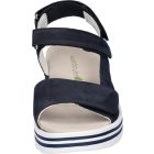 Waldlaufer kényelmi tépőzáras szandál H-Michelle nubuk kék