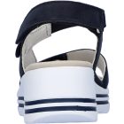 Waldlaufer kényelmi tépőzáras szandál H-Michelle nubuk kék