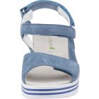 Waldlaufer kényelmi tépőzáras szandál H-Michelle nubuk kék