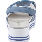 Waldlaufer kényelmi tépőzáras szandál H-Michelle nubuk kék