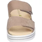 Waldlaufer kényelmi tépőzáras papucs H-Michelle nubuk bézs