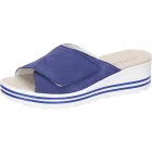 Waldlaufer kényelmi tépőzáras papucs H-Michelle nubuk kék