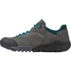 Waldlaufer TEX kényelmi fűzős cipő H-Fritz nubuk szürke türkiz