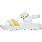 Waldlaufer kényelmi tépőzáras szandál H-Nele Vega fehér