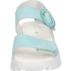 Waldlaufer kényelmi tépőzáras szandál H-Nele velúr kék