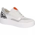 Waldlaufer kényelmi fűzős cipzáras cipő H-Nicky velúr mintás