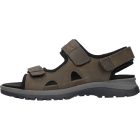 Waldlaufer kényelmi tépőzáras papucs H-Taro bőr/nubuk barna