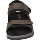 Waldlaufer kényelmi tépőzáras papucs H-Taro bőr/nubuk barna