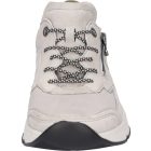 Waldlaufer Ortho Tritt gördülő talpú fűzős cipzáras cipő H-Nils nubuk/velúr/sztreccs szürke zöld