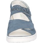 Waldlaufer kényelmi tépőzáras szandál H-Joline nubuk kék